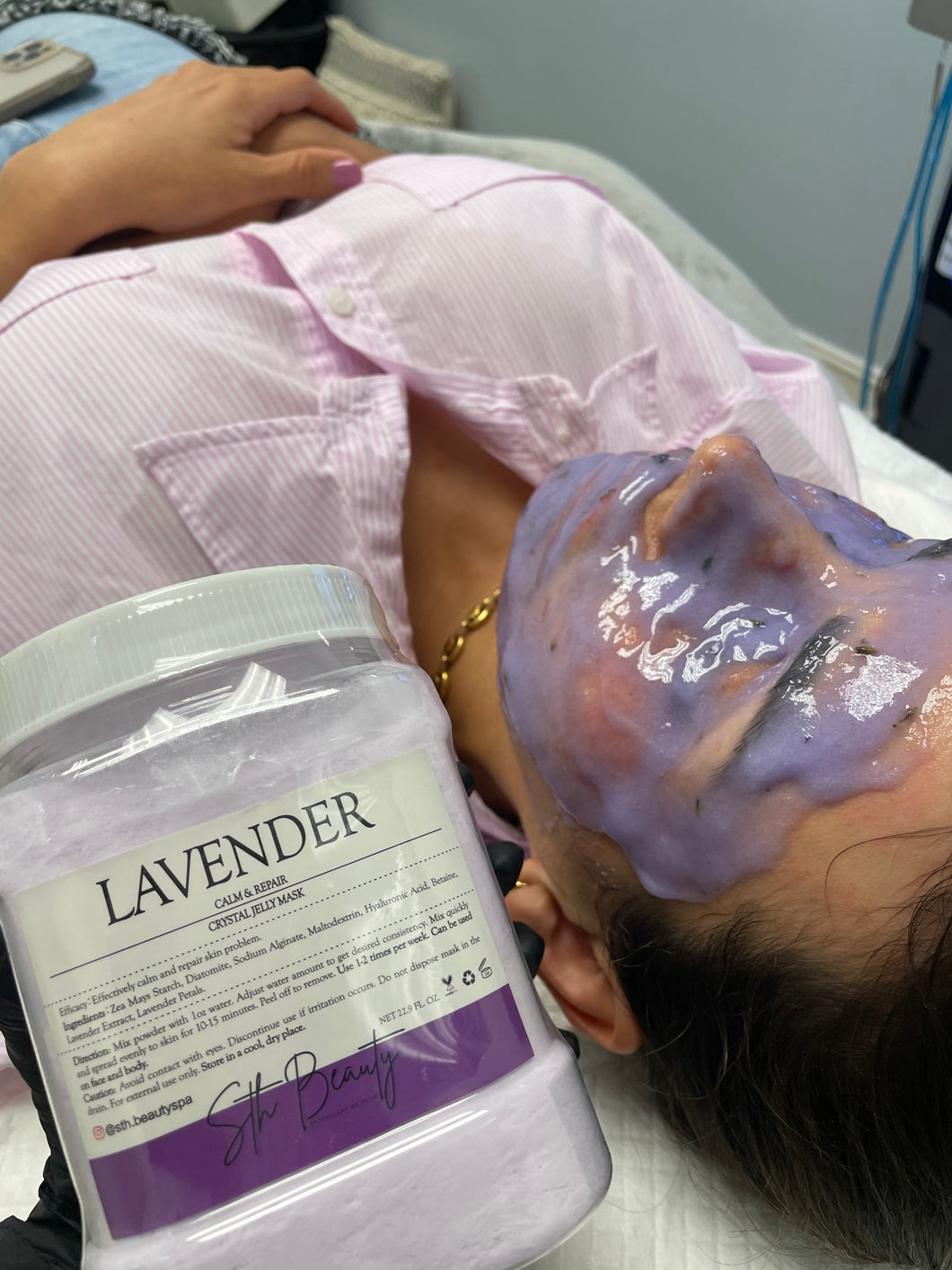 LAVANDER CALM HYDROJELLY MASK