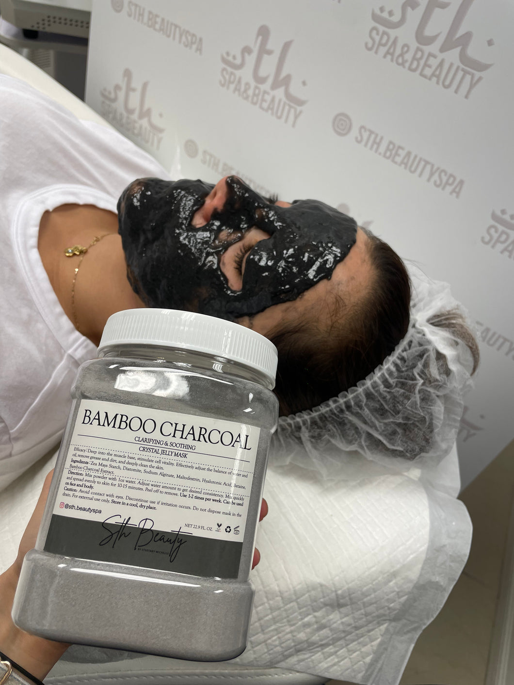 BAMBOO CHARCOAL HYDROJELLY MASK