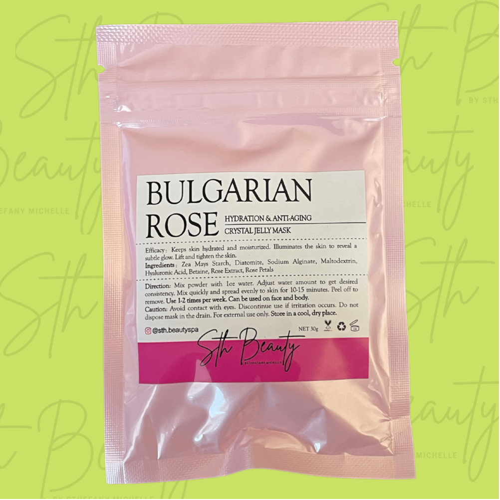BULGARIAN ROSE INDIVIDUAL JELLY MASK