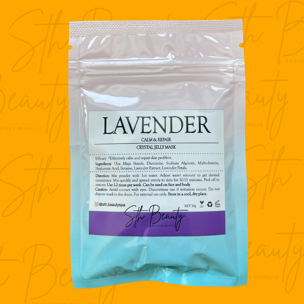 LAVANDER INDIVIDUAL JELLY MASK